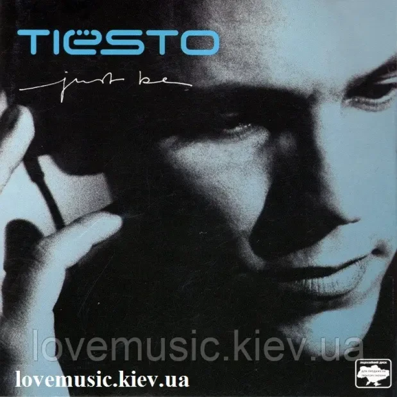 Музичний сд диск TIESTO Just be (2004) (audio cd)