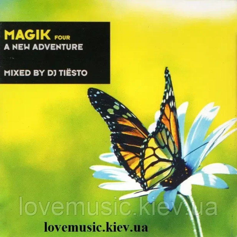 Музичний сд диск TIESTO Magik four a new adventure (1999) (audio cd)