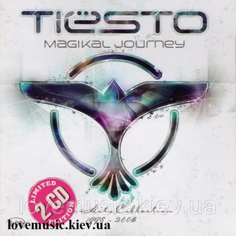 Музичний сд диск TIESTO Magikal journey The hits collection 1998-2008 (2010) (audio cd)