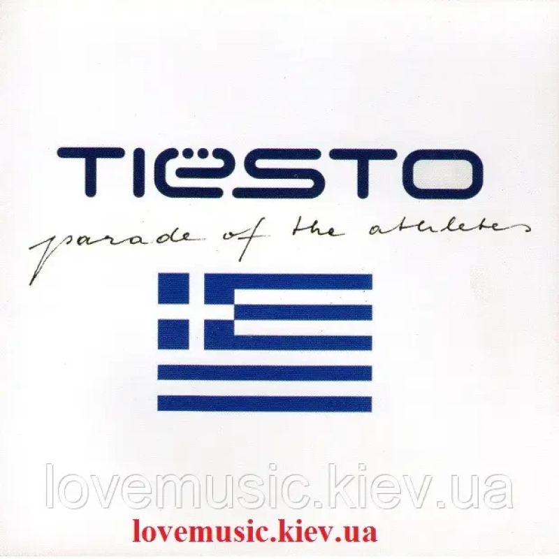 Музичний сд диск TIESTO Parade of the athletes (2005) (audio cd)