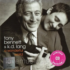 Музичний сд диск TONY BENNETT & K. D. LANG A wondeful world (2002) (audio cd)
