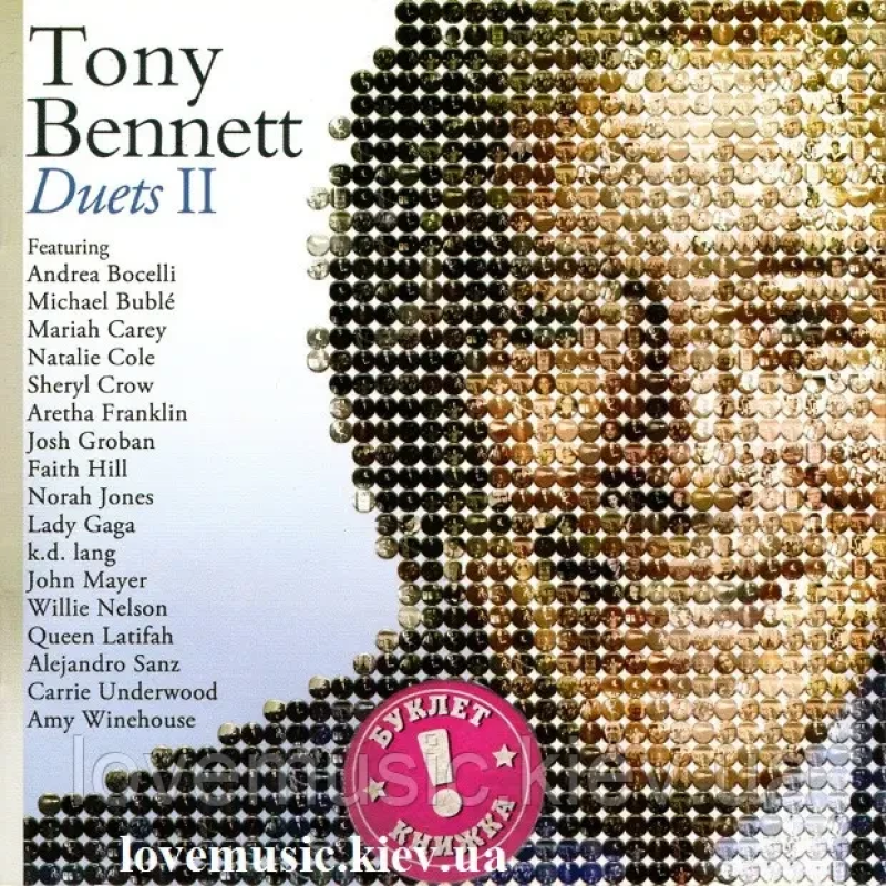 Музичний сд диск TONY BENNETT Duets II (2011) (audio cd)