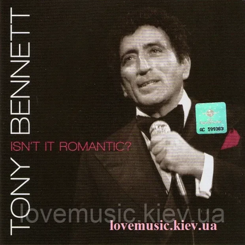 Музичний сд диск TONY BENNETT Isn“t it romantic? (2012) (audio cd)
