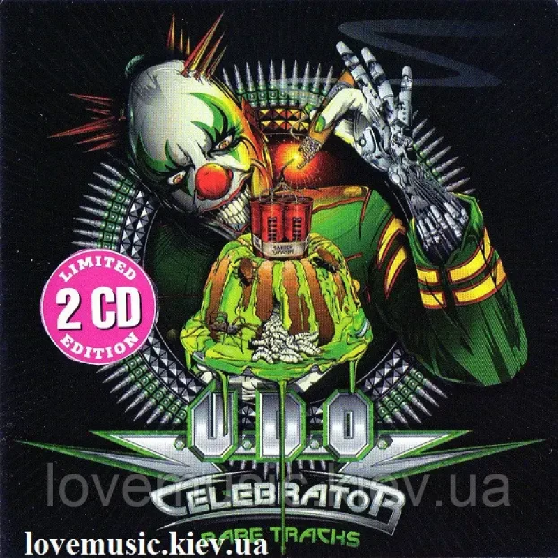 Музичний сд диск U.D.O. Celebrator rare tracks (2010) (audio cd)