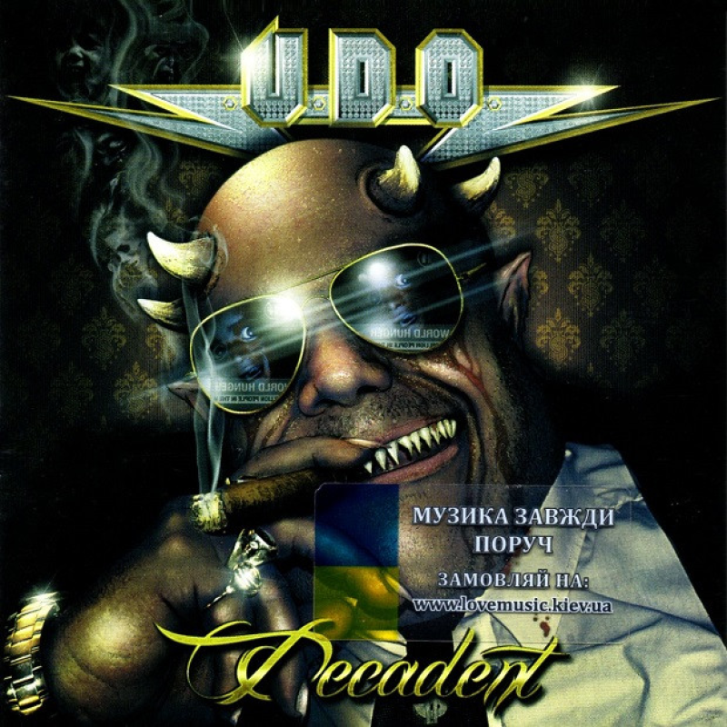 Музичний сд диск U.D.O. Decadent (2015) (audio cd)