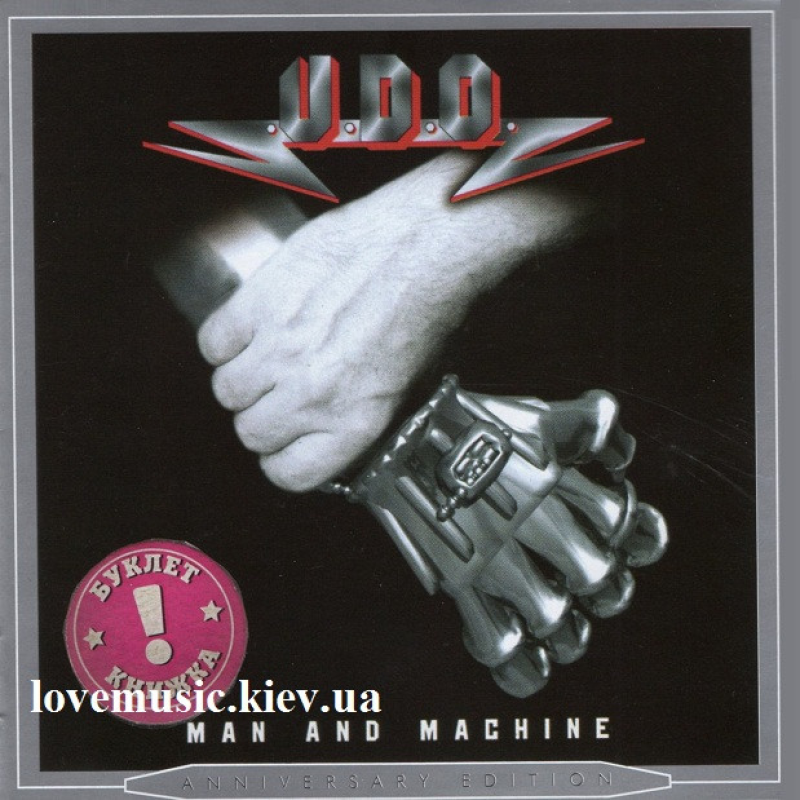 Музичний сд диск U.D.O. Man and machine (2002) (audio cd)