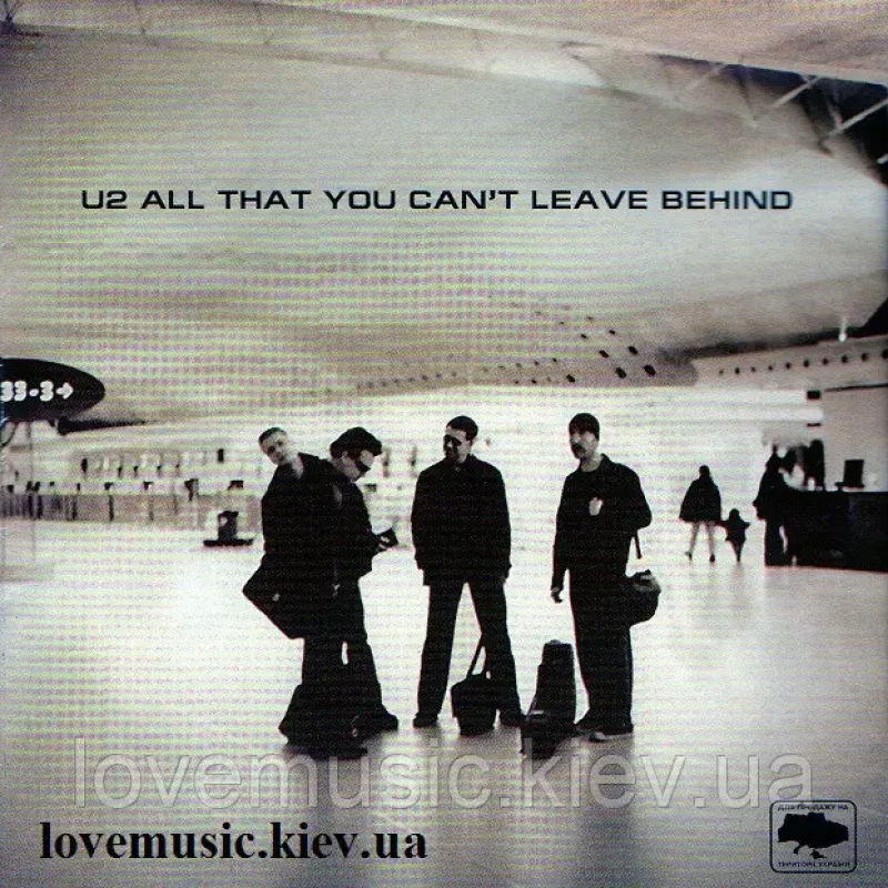 Музичний сд диск U2 All that you can“t leave behind (2000) (audio cd)