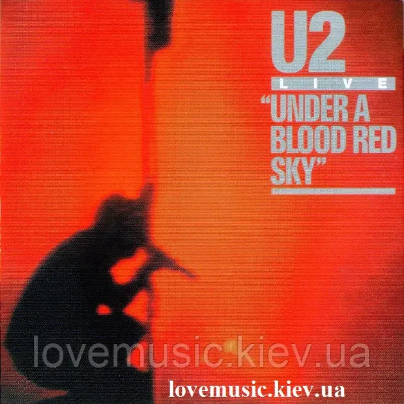 Музичний сд диск U2 Under a blood red sky (1983) (audio cd)