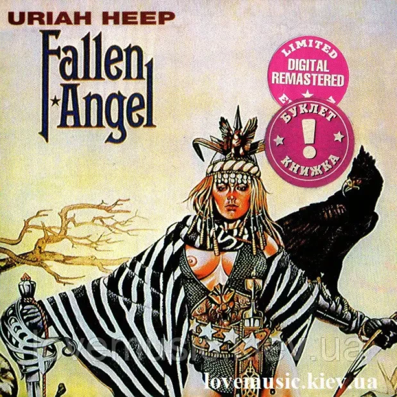 Музичний сд диск URIAH HEEP Fallen angel (1978) (audio cd)