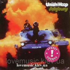 Музичний сд диск URIAH HEEP Solisbury (1970) (audio cd)
