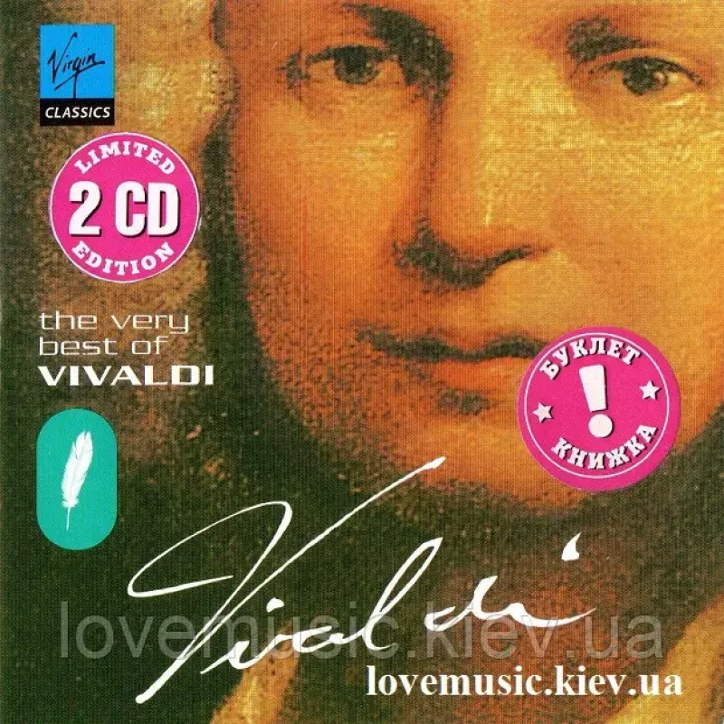 Музичний сд диск VIVALDI The very best of Vivaldi (2006) (audio cd)