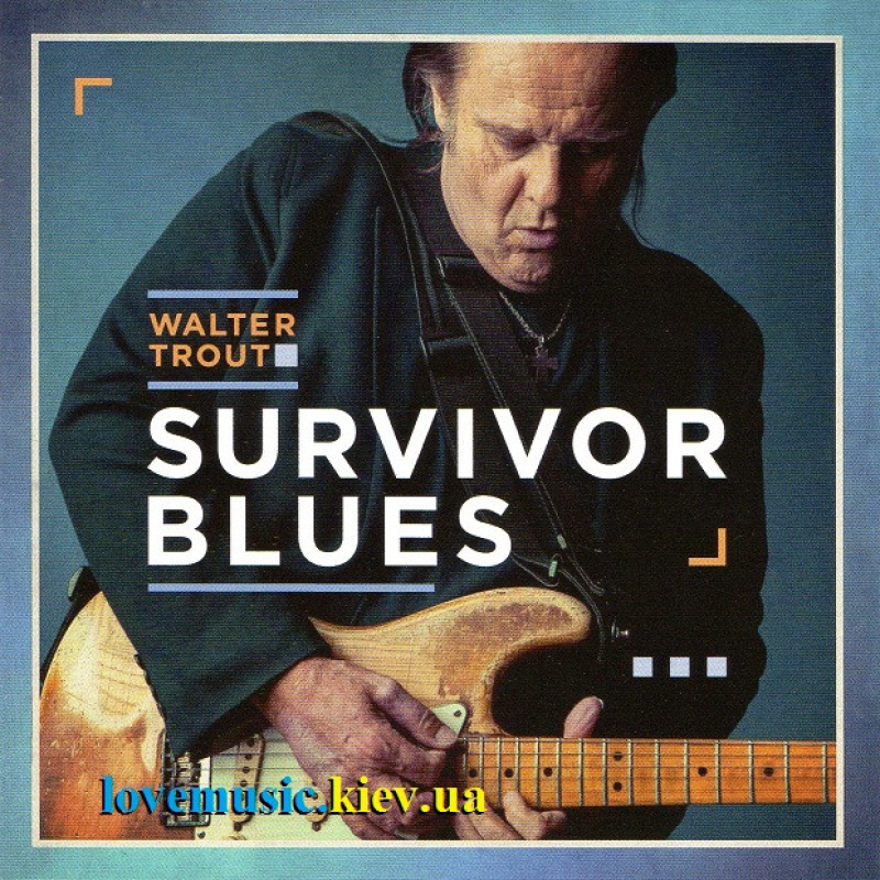 Музичний сд диск WALTER TROUT Survivor blues (2018) (audio cd)
