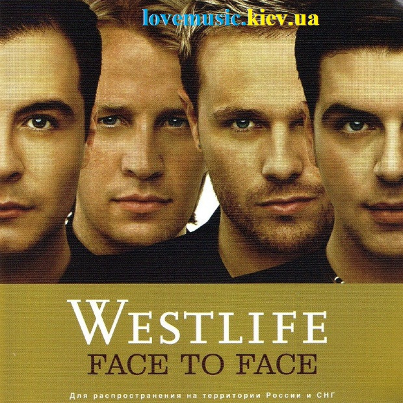 Музичний сд диск WESTLIFE Face to face (2005) (audio cd)