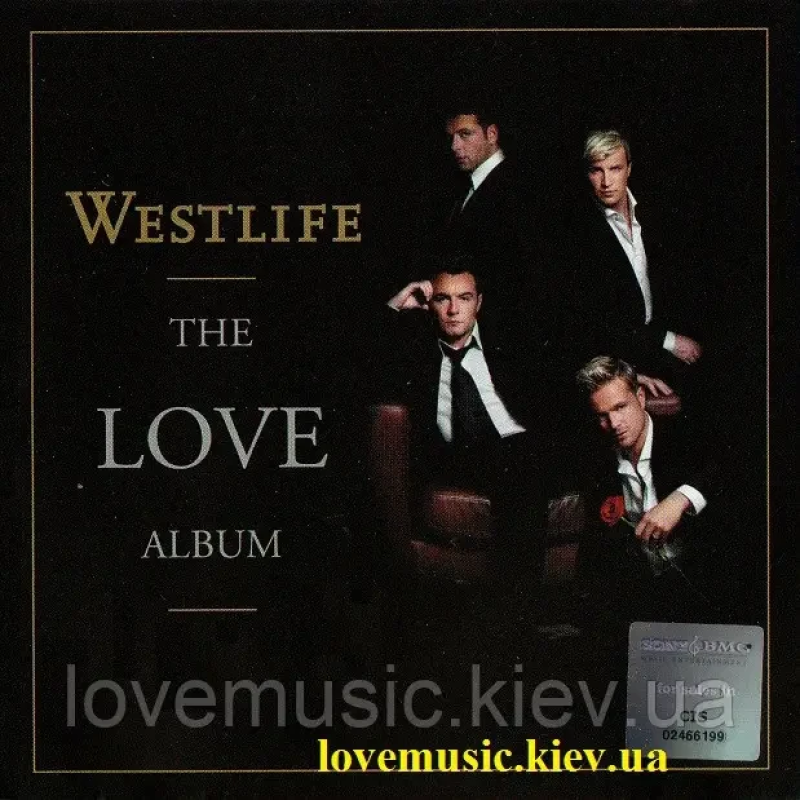 Музичний сд диск WESTLIFE The love album (2006) (audio cd)