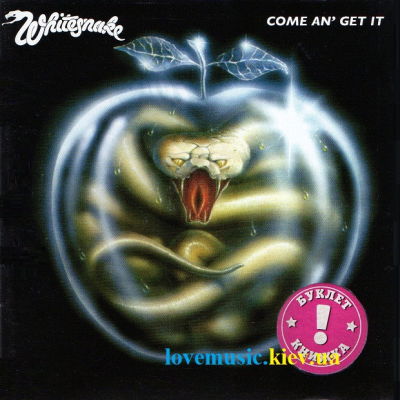 Музичний сд диск WHITESNAKE Come an“ get it (1981) (audio cd)