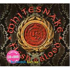 Музичний сд диск WHITESNAKE Flesh and blood (2019) Deluxe edition (audio cd)