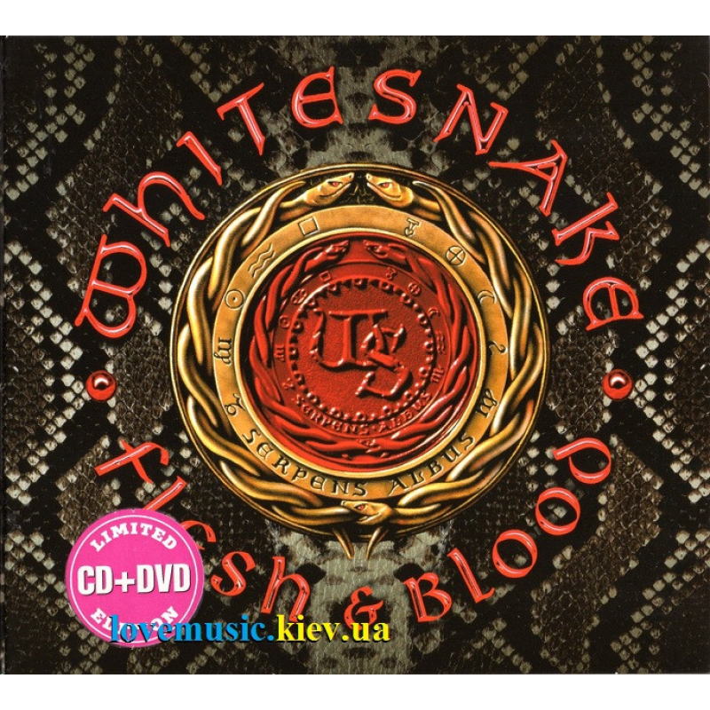 Музичний сд диск WHITESNAKE Flesh and blood (2019) Deluxe edition (audio cd)