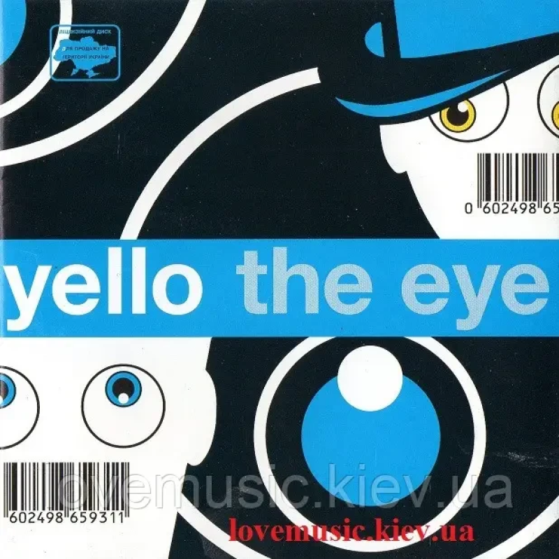 Музичний сд диск YELLO The eye (2003) (audio cd)