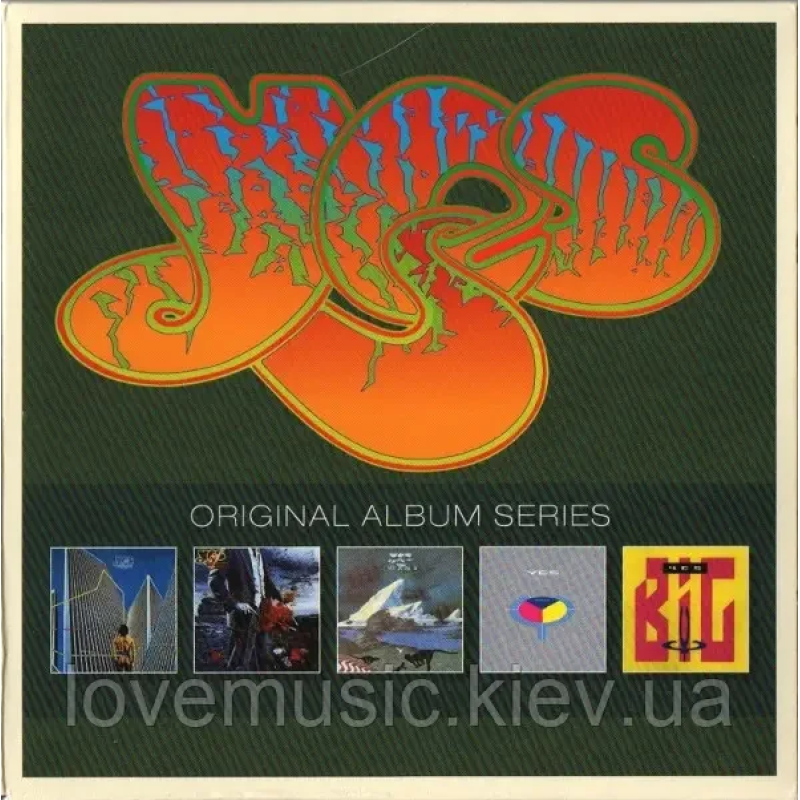 Музичний сд диск YES Original album series (2013) (audio cd)