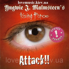 Музичний сд диск YNGWIE J. MALMSTEEN RISING FORCE Attack!! (2002) (audio cd)