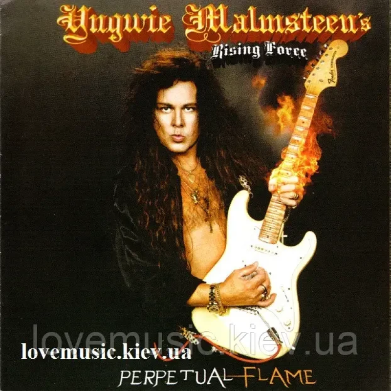 Музичний сд диск YNGWIE MALMSTEEN RISING FORCE Perpetual flame (2008) (audio cd)