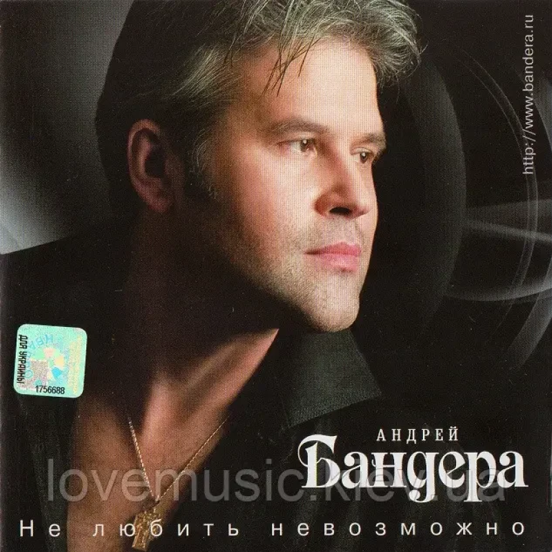 Музичний сд диск АНДРЕЙ БАНДЕРА Не любить невозможно (2009) (audio cd)