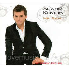 Музичний сд диск АНДРІЙ КНЯЗЬ Не йди (2009) (audio cd)
