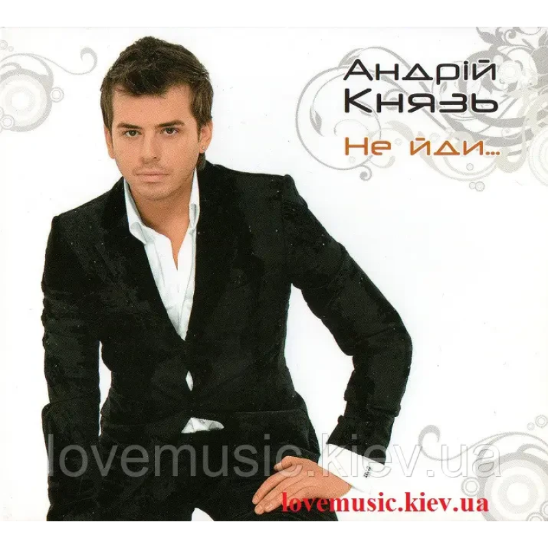 Музичний сд диск АНДРІЙ КНЯЗЬ Не йди (2009) (audio cd)