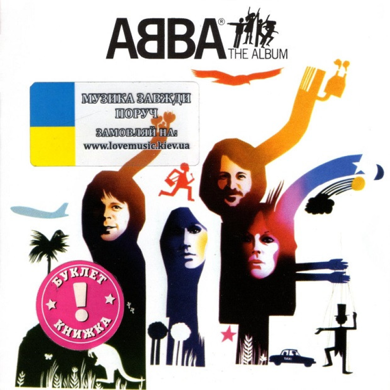Музичний сд диск ABBA The album (1977) (audio cd)
