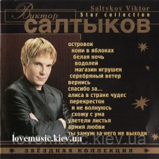 Музичний сд диск ВИКТОР САЛТЫКОВ Звёздная коллекция (2001) (audio cd)