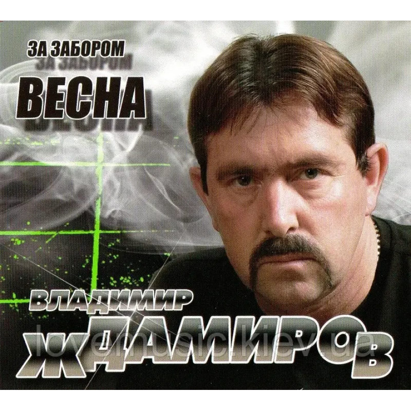 Музичний сд диск ВЛАДИМИР ЖДАМИРОВ За забором весна (2014) (audio cd)