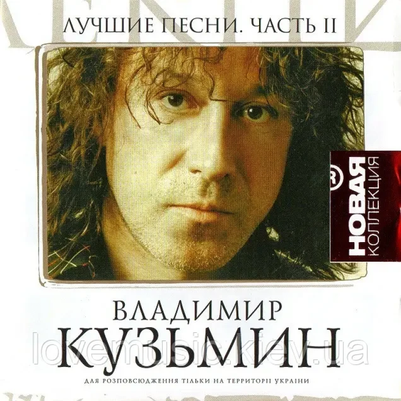 Музичний сд диск ВЛАДИМИР КУЗЬМИН Лучшие песни ч. 2 (2007) (audio cd)