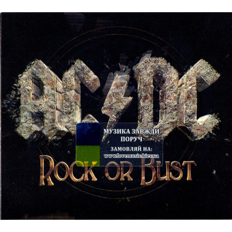 Музичний сд диск AC/DC Rock or bust (2014) Limited Edition (audio cd)