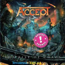 Музичний сд диск ACCEPT The rise of chaos (2017) (audio cd)