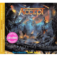 Музичний сд диск ACCEPT The rise of chaos (2017) (audio cd)