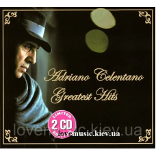 Музичний сд диск ADRIANO CELENTANO Greatest hits (2009) (audio cd)