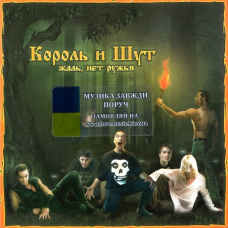 Музичний сд диск КОРОЛЬ И ШУТ Жаль, нет ружья (2002) (audio cd)