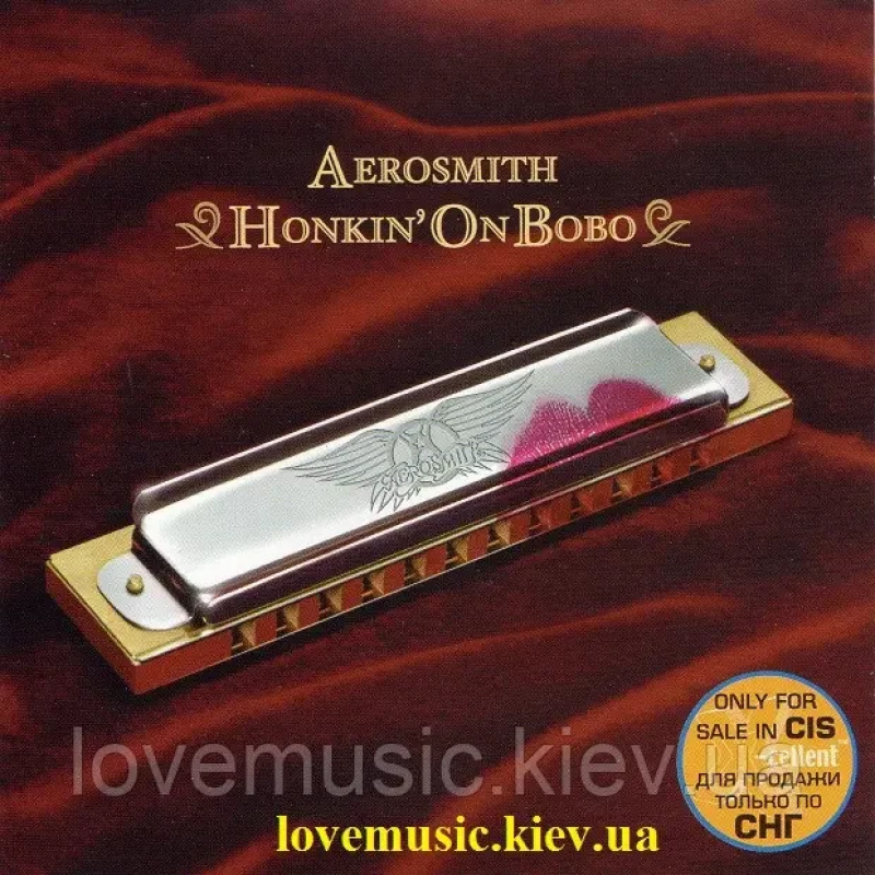 Музичний сд диск AEROSMITH Honkin“ on bobo (2004) (audio cd)
