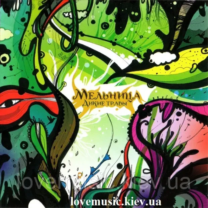 Музичний сд диск МЕЛЬНИЦА Дикие травы (2009) (audio cd)