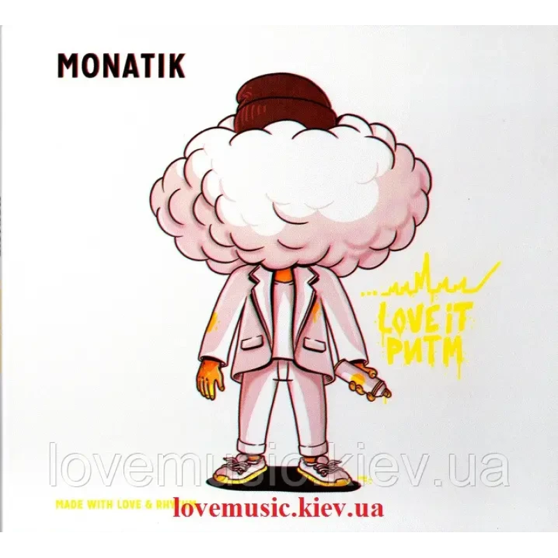 Музичний сд диск МОНАТИК Love It ритм (2019) (audio cd)