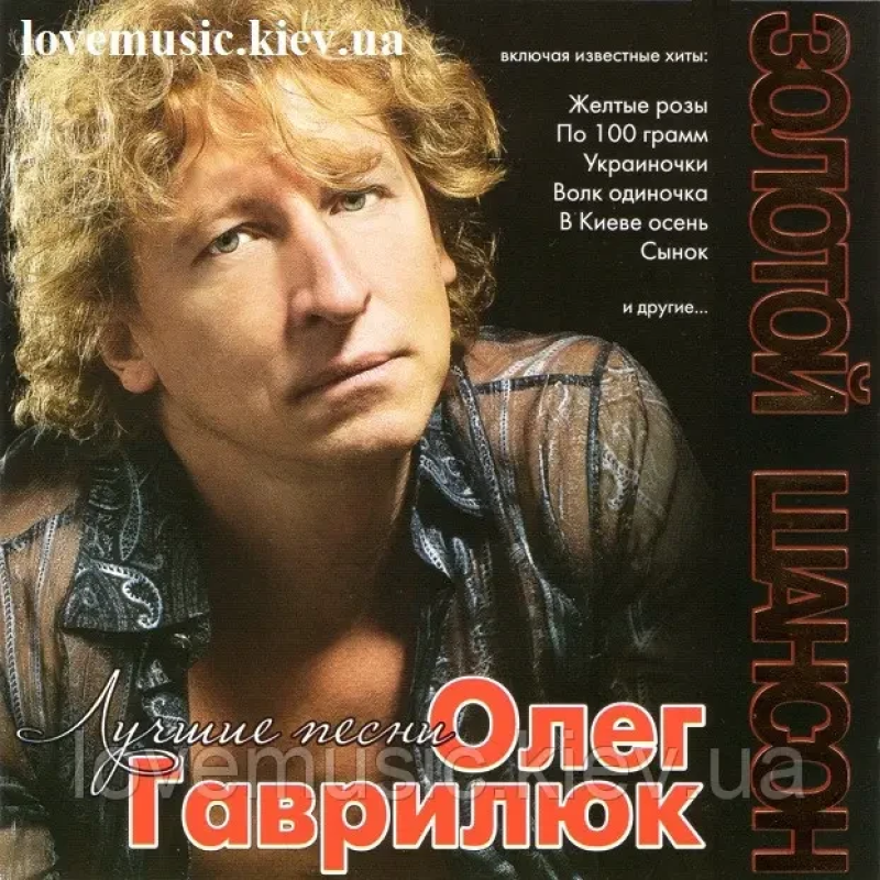 Музичний сд диск ОЛЕГ ГАВРИЛЮК Лучшие песни (2010) (audio cd)