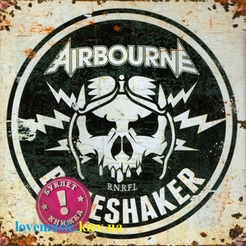 Музичний сд диск AIRBOURNE Boneshaker (2019) (audio cd)