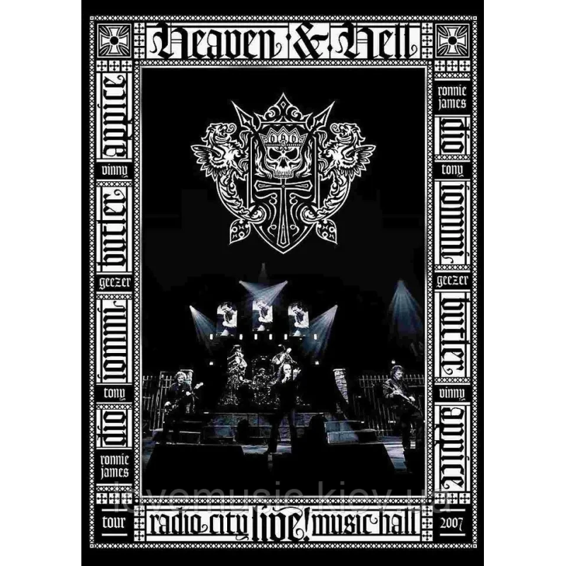 Відео диск HEAVEN & HELL Live radio city music hall (2007) (dvd video)