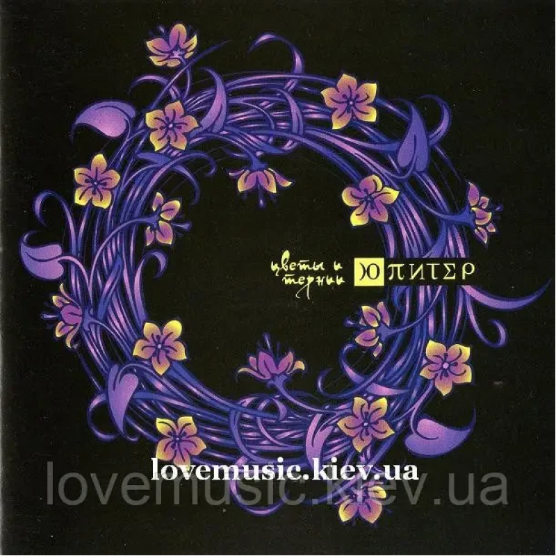 Музичний сд диск Ю–ПИТЕР Цветы и тернии (2010) (audio cd)