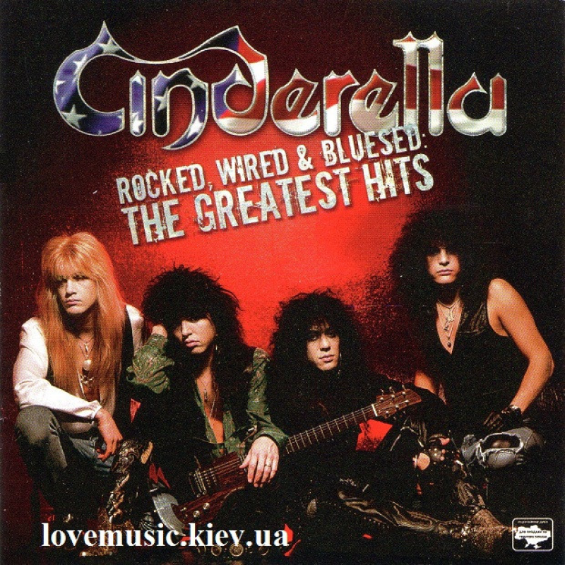 Музичний сд диск CINDERELLA Rocked, wired & bluesed. The Greatest Hits (2005) (audio cd)