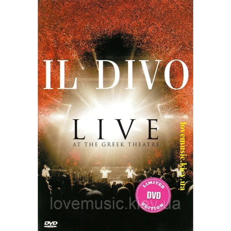 Відео диск IL DIVO Live at the Greek Theatre (2006) (dvd video)