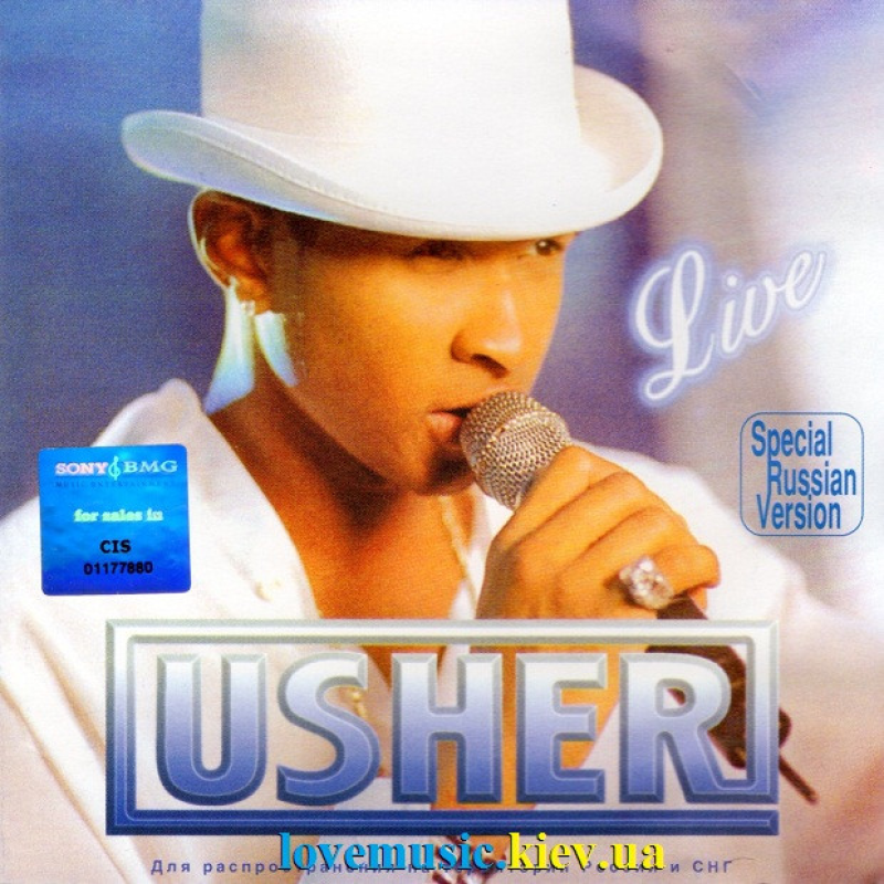 Музичний сд диск USHER Live (1999) (audio cd)