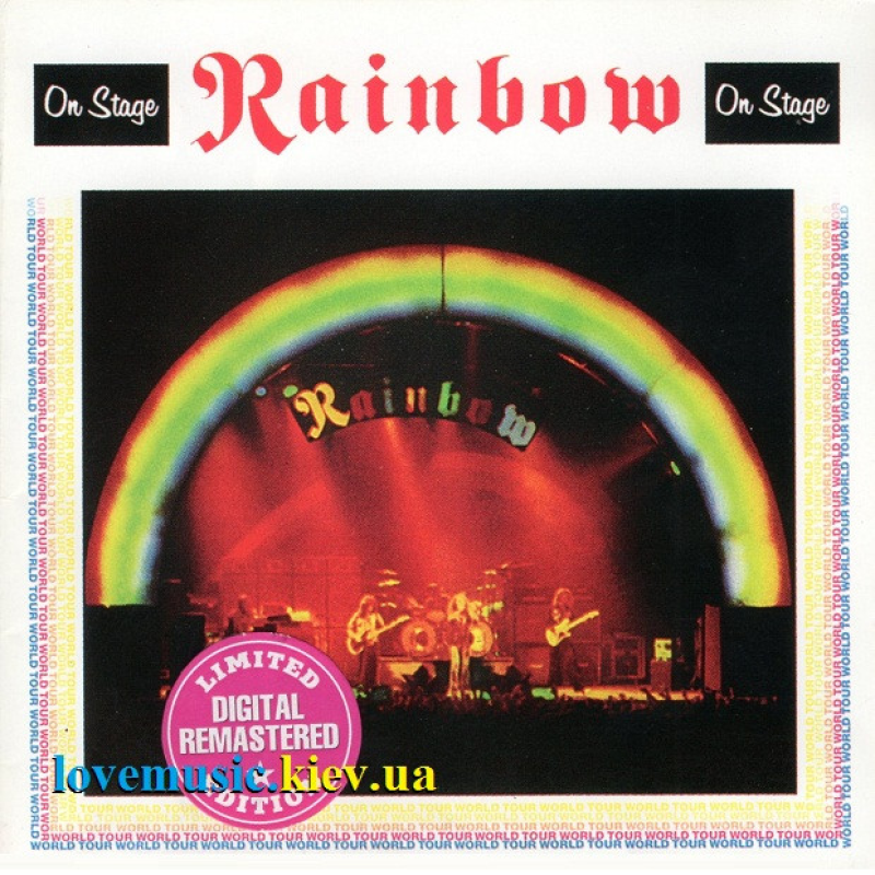 Музичний сд диск RAINBOW On stage (1977) (audio cd)