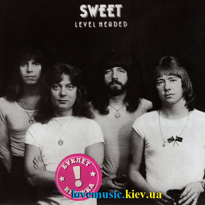 Музичний сд диск SWEET Level headed (1978) (audio cd)