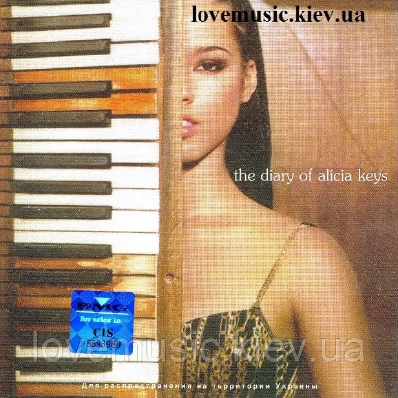 Музичний сд диск ALICIA KEYS The diary of Alicia Keys (2003) (audio cd)